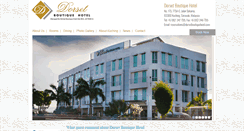 Desktop Screenshot of dorsetboutiquehotel.com